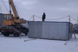 Свайный фундамент для бытовок
